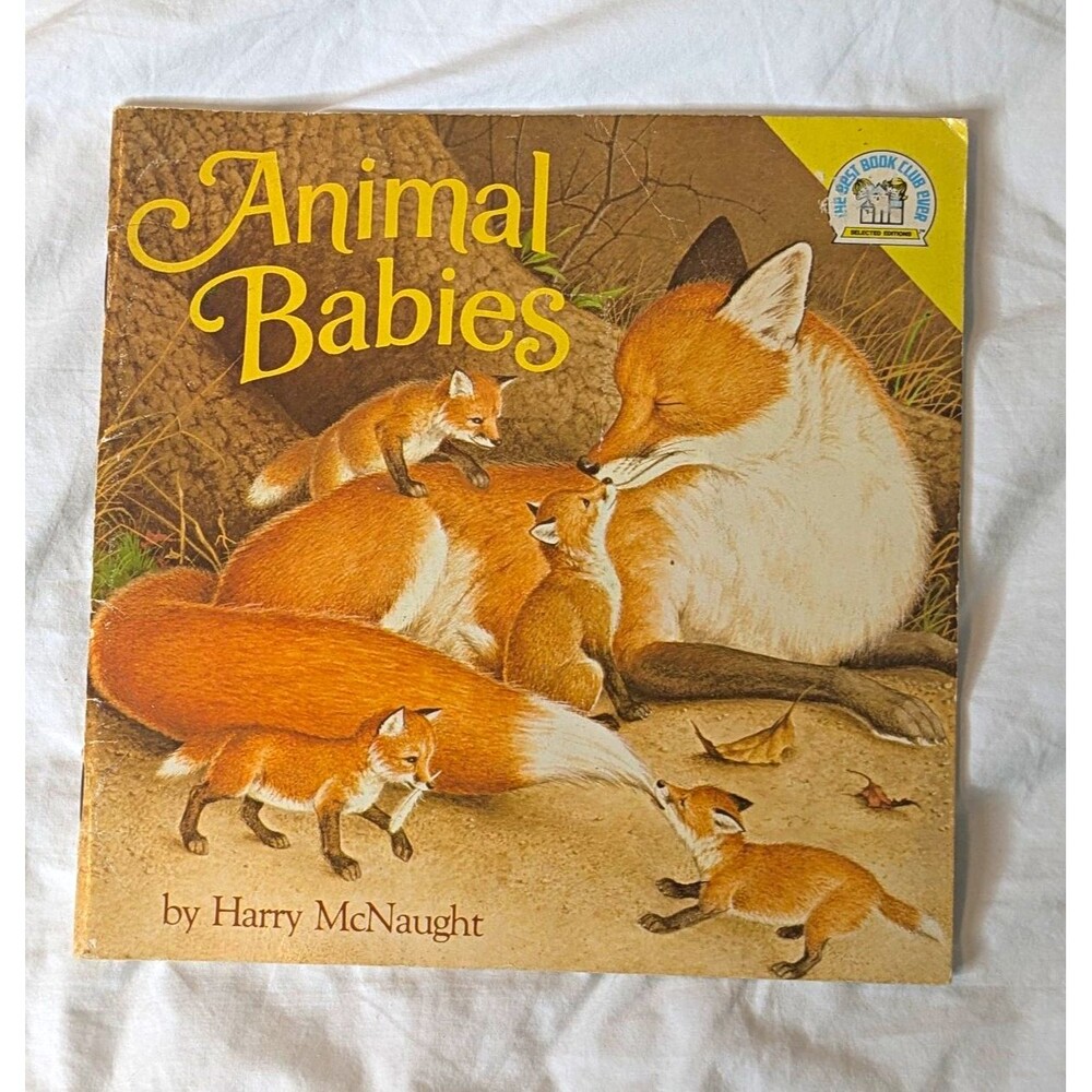 Step into Reading Animal Babies by Harry McNaught Illustrated PB Ages 4-8